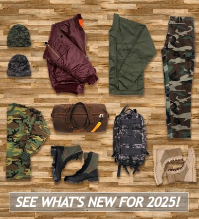 New for 2025 - ArmyNavyShop.com - Army Navy Store